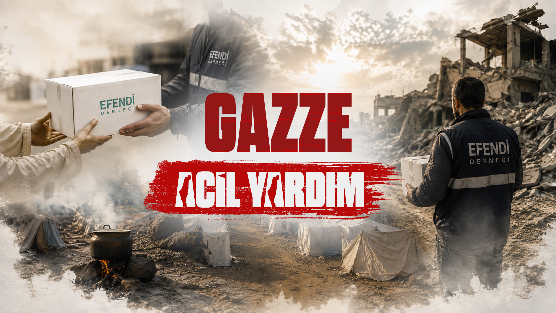 Gazze Acil Yardım Slider