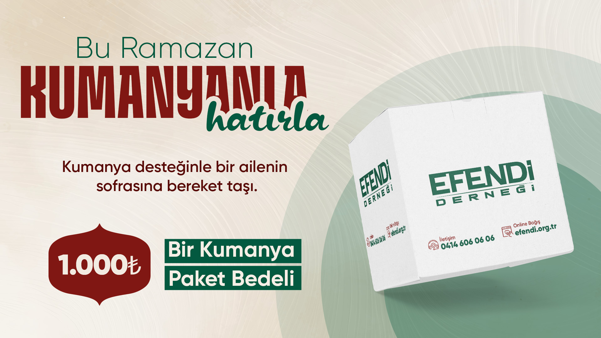 Kumanya Bağışı Slider
