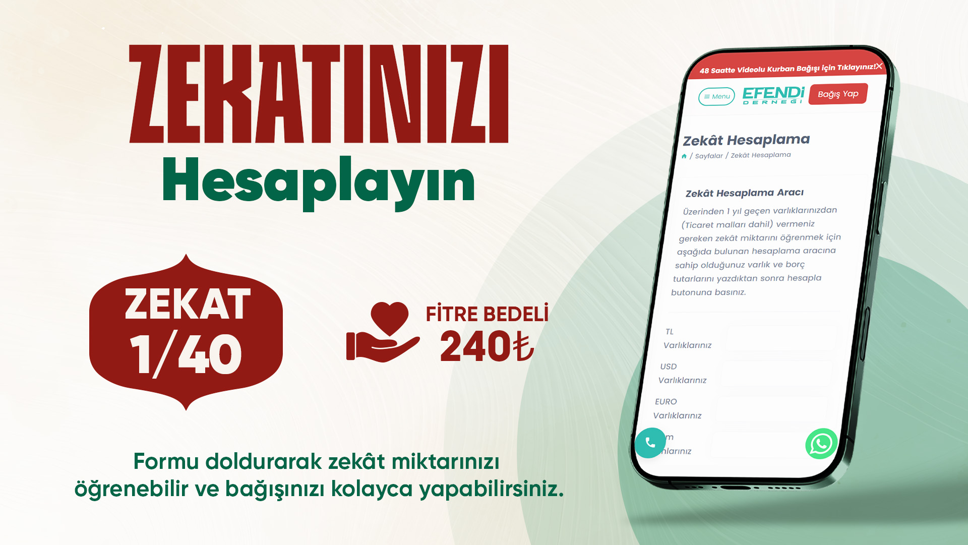 Zekatınızı Hesaplayın Slider