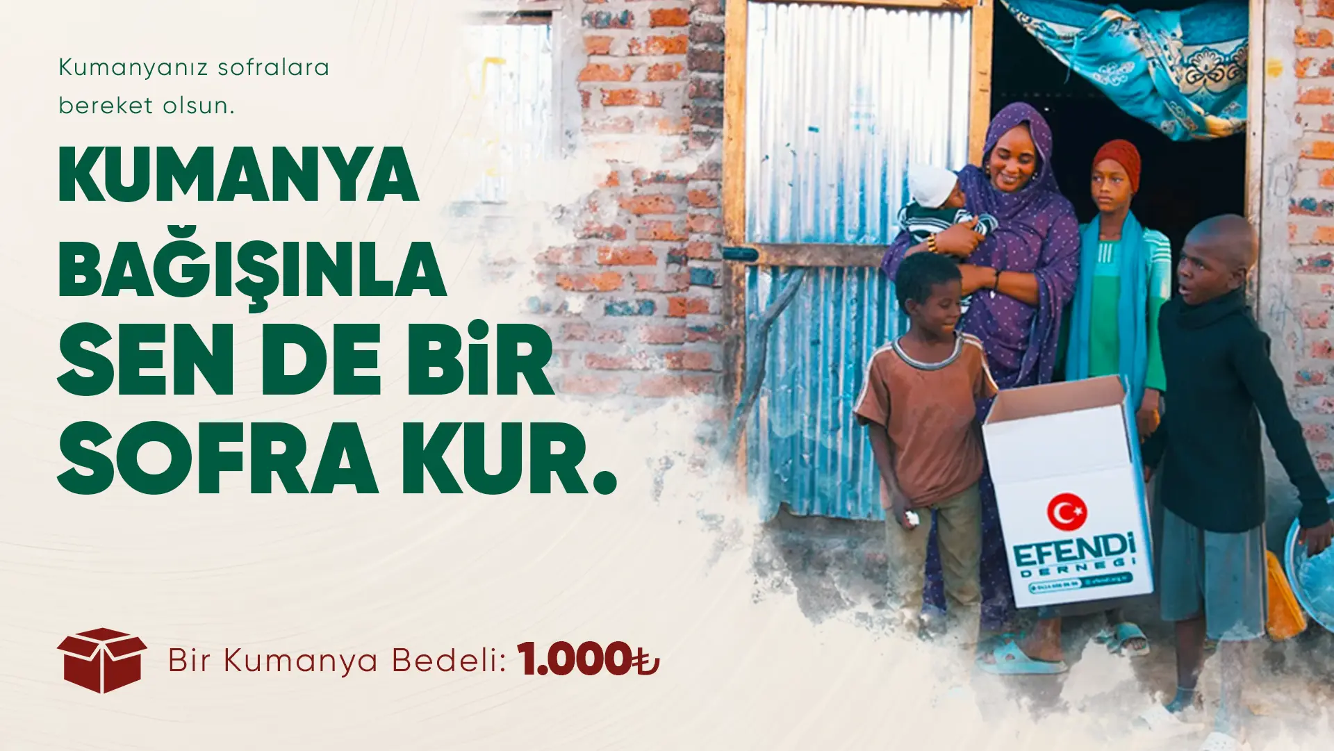 Kumanya Bağışı Slider